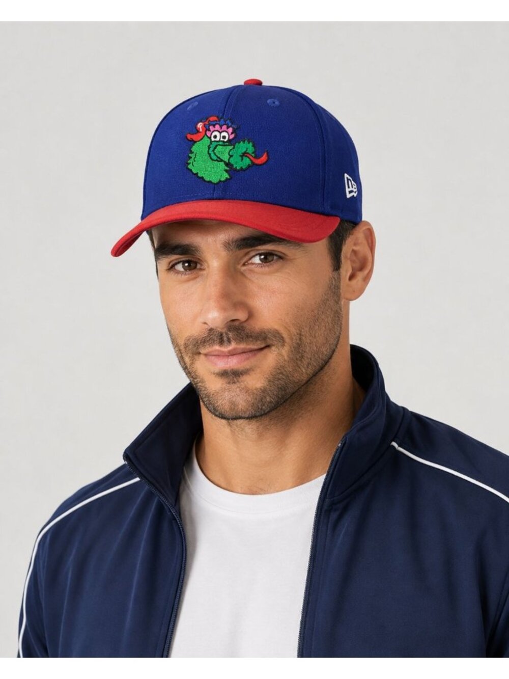 New Era Youth Philadelphia Phillies Batting Practice Red 39Thirty  Blue M/L